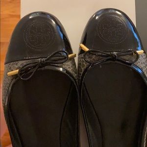 Tory Burch Snakeskin Flats